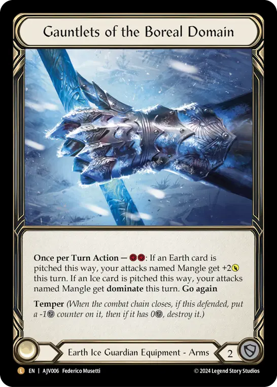 Gauntlets of the Boreal Domain card image