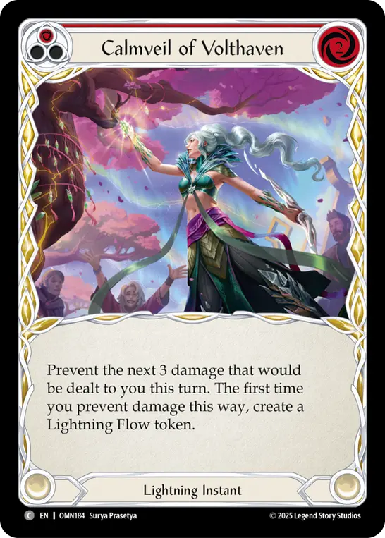 Calmveil of Volthaven card image, pitch 1