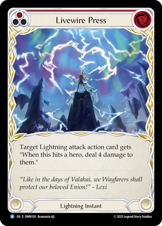 Livewire Press card image, pitch 1