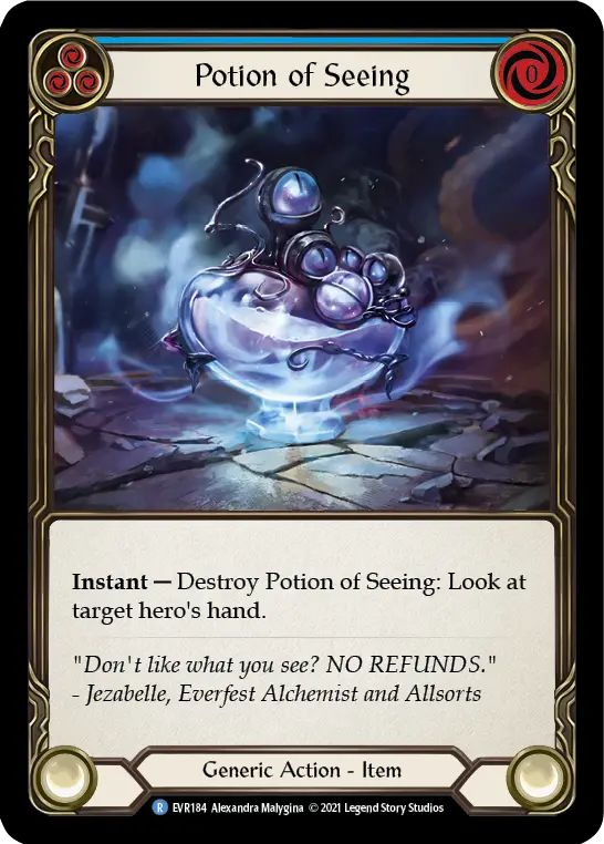 Potion of Seeing card image, pitch 3