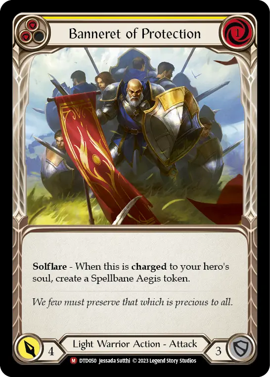 Banneret of Protection card image, pitch 2