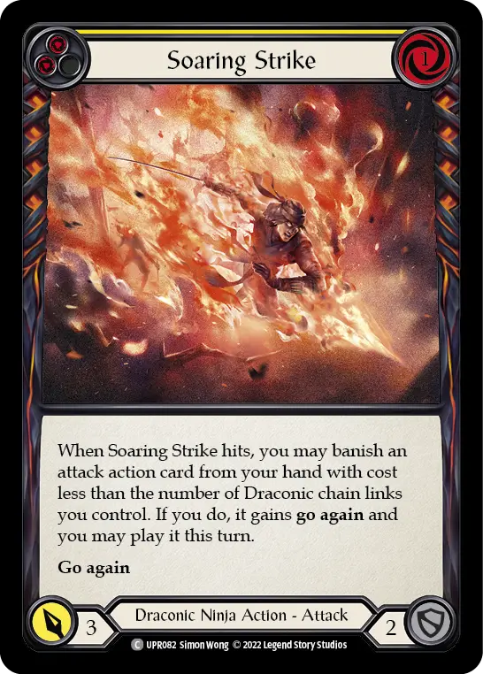 Soaring Strike card image, pitch 2