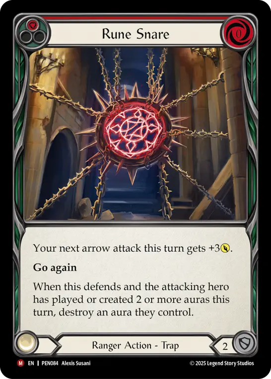 Rune Snare card image, pitch 1