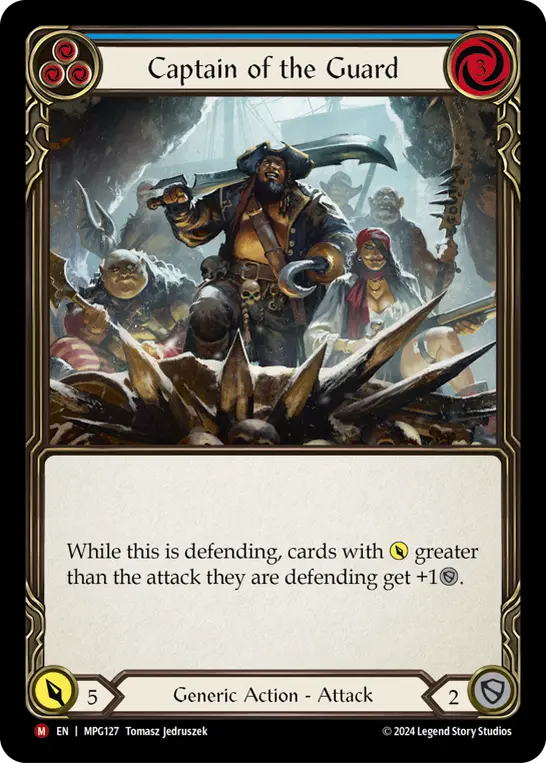 Captain of the Guard card image, pitch 3