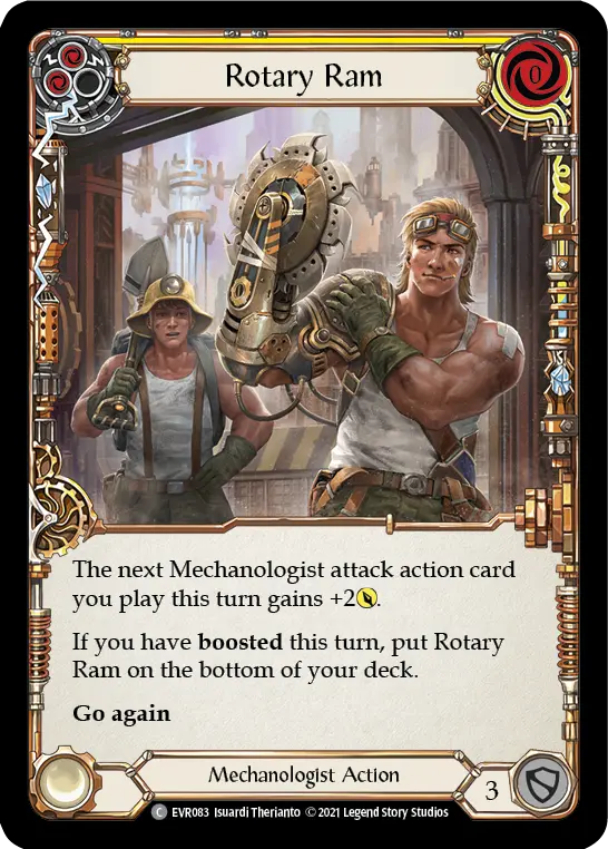 Rotary Ram card image, pitch 2