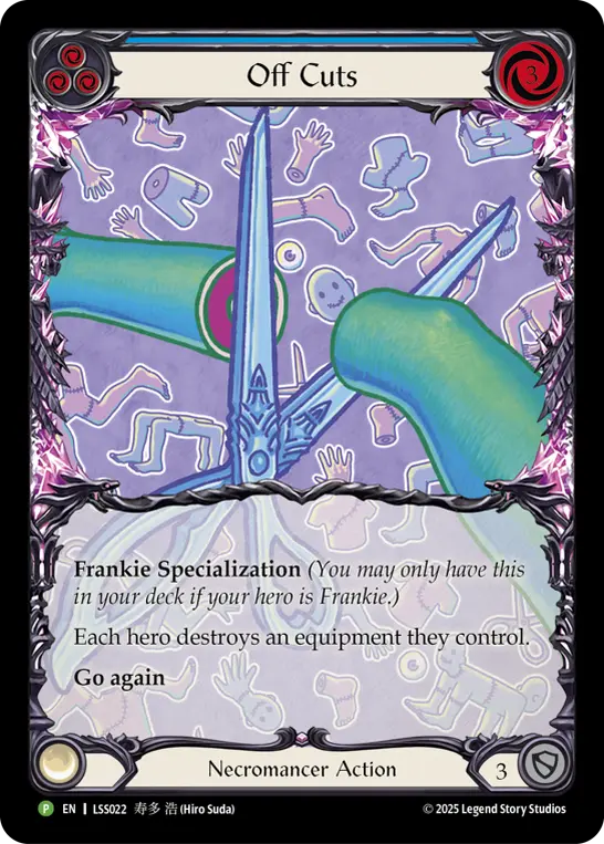 Off Cuts card image, pitch 3