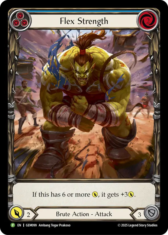 Flex Strength card image, pitch 3