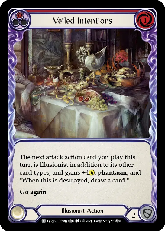 Veiled Intentions card image, pitch 1