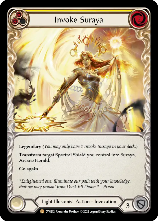 Invoke Suraya card image, pitch 2
