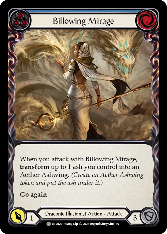 Billowing Mirage card image, pitch 3