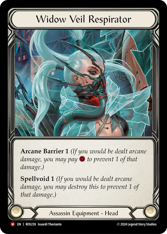 Widow Veil Respirator card image