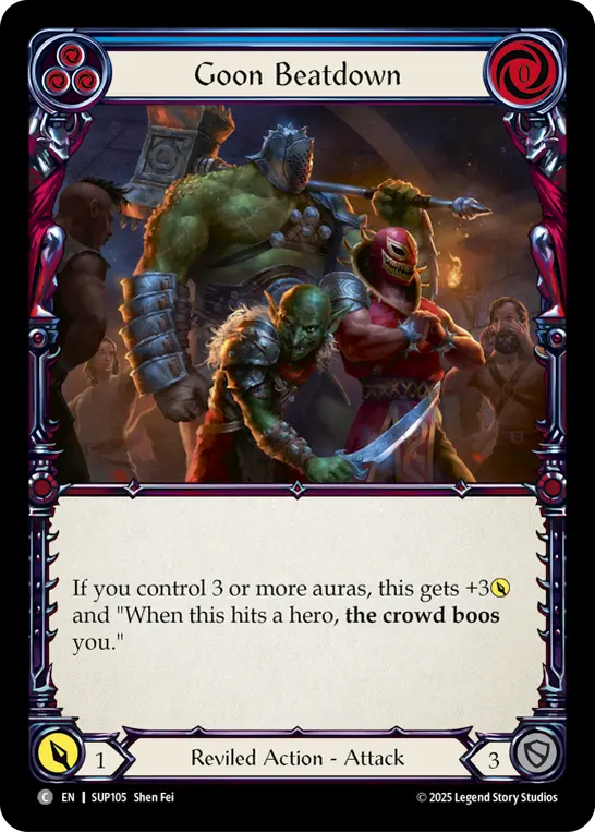 Goon Beatdown card image, pitch 3