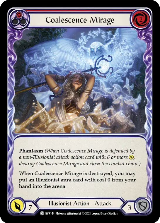 Coalescence Mirage card image, pitch 1
