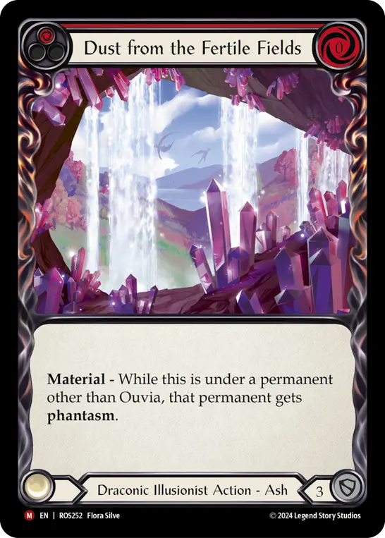 Dust from the Fertile Fields card image, pitch 1