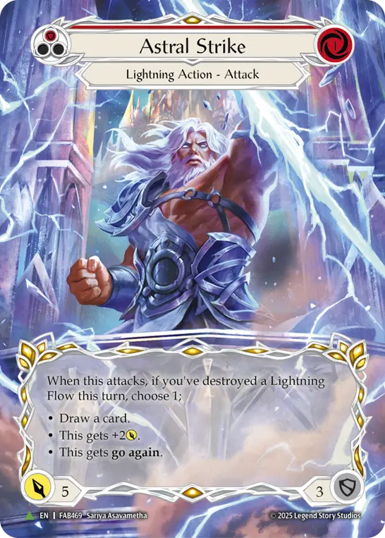 Astral Strike card image, pitch 1