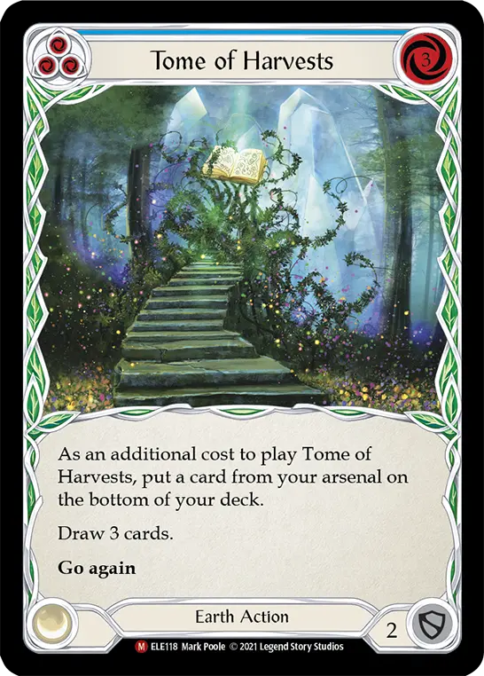 Tome of Harvests card image, pitch 3