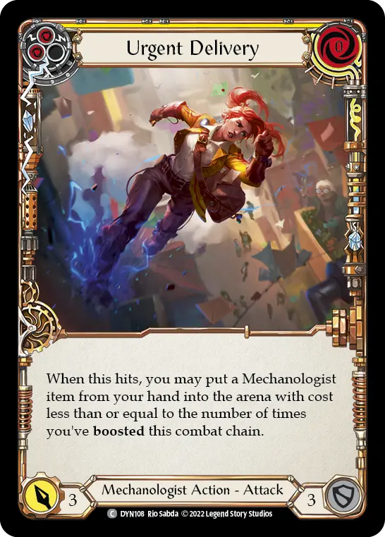 Urgent Delivery card image, pitch 2