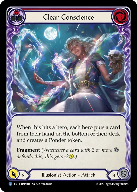 Clear Conscience card image, pitch 1