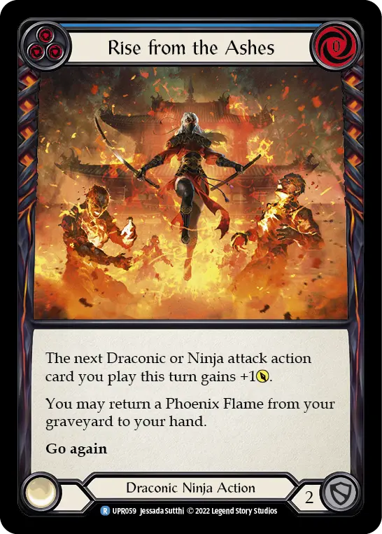 Rise from the Ashes card image, pitch 3