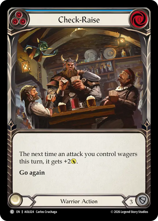 Check-Raise card image, pitch 3