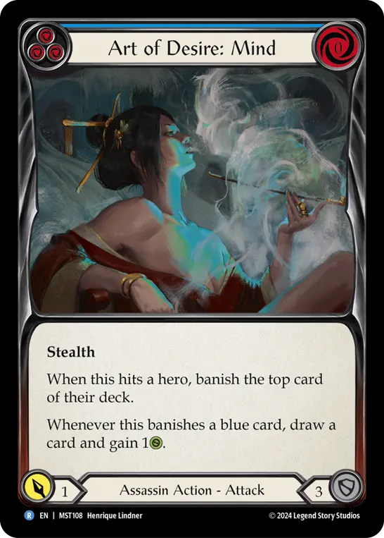 Art of Desire: Mind card image, pitch 3