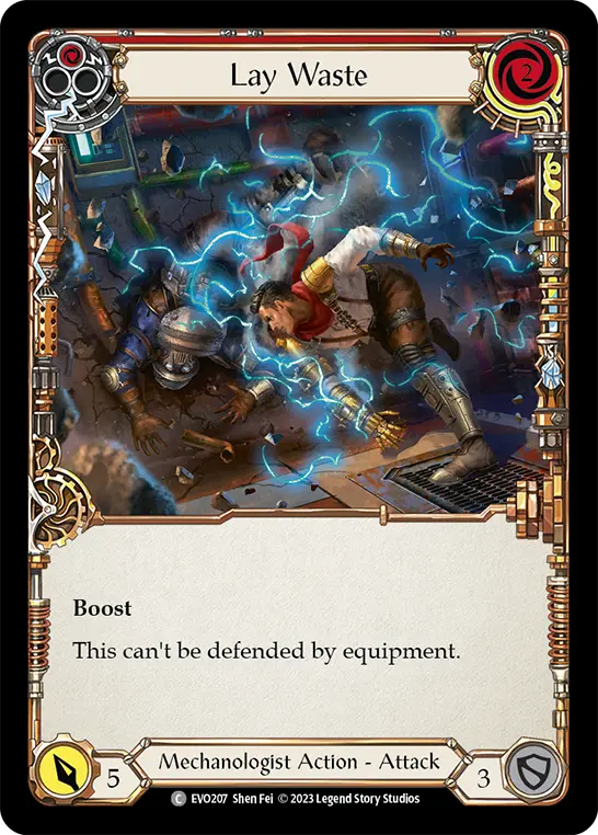 Lay Waste card image, pitch 1