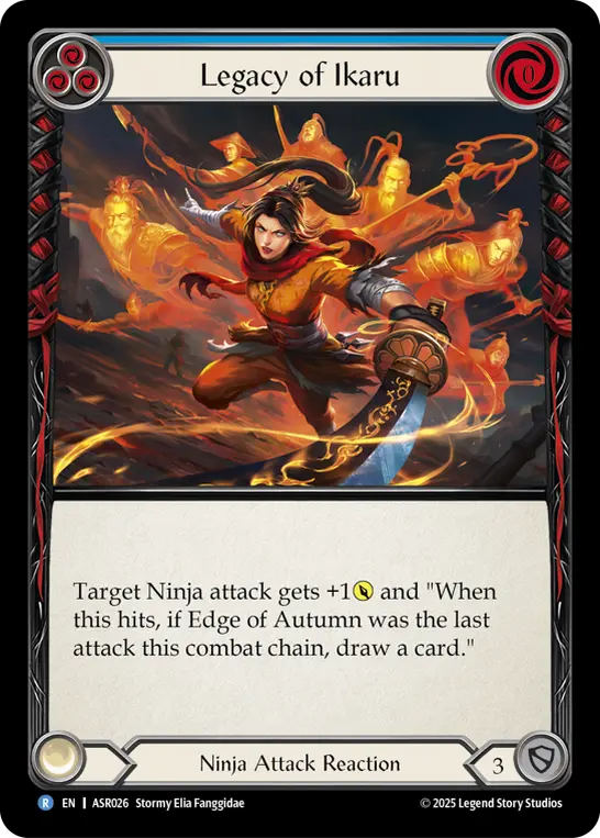 Legacy of Ikaru card image, pitch 3