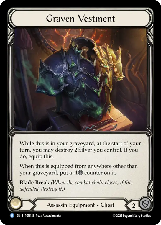 Graven Vestment card image
