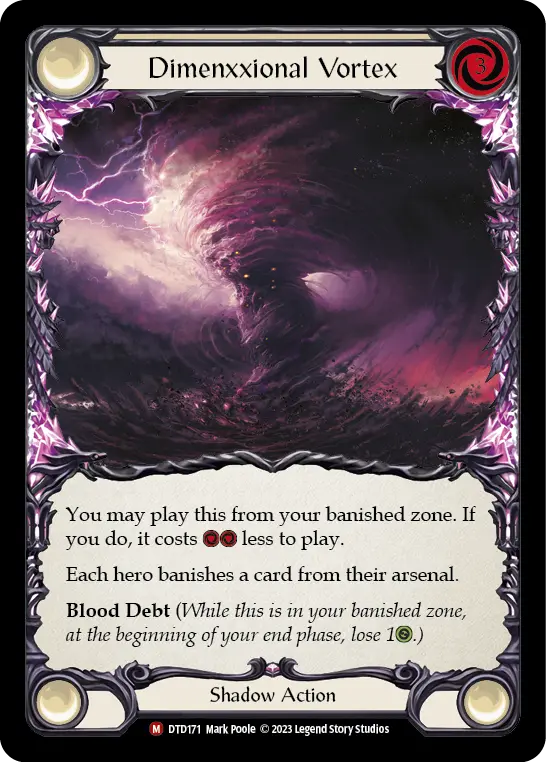 Dimenxxional Vortex card image