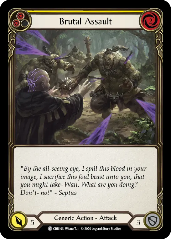 Brutal Assault card image, pitch 2
