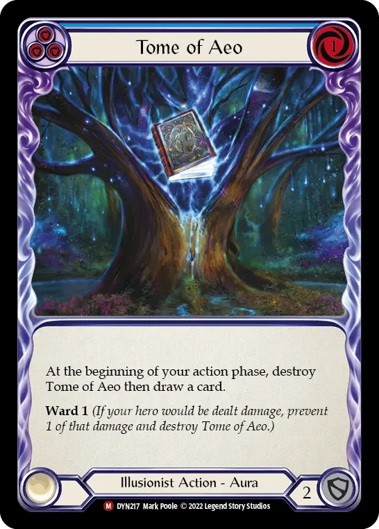 Tome of Aeo card image, pitch 3