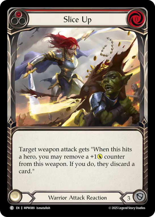 Slice Up card image, pitch 1