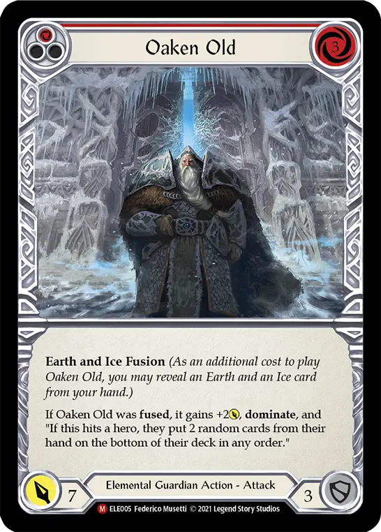 Oaken Old card image, pitch 1