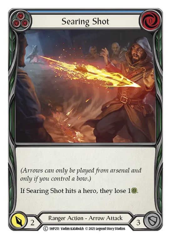 Searing Shot card image, pitch 3