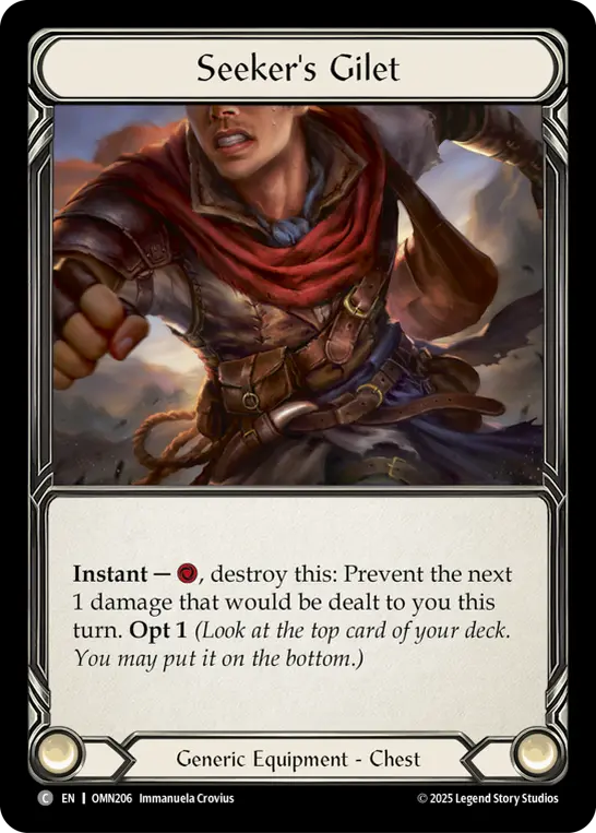 Seeker's Gilet card image