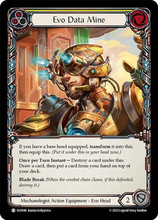 Evo Data Mine card image, pitch 2