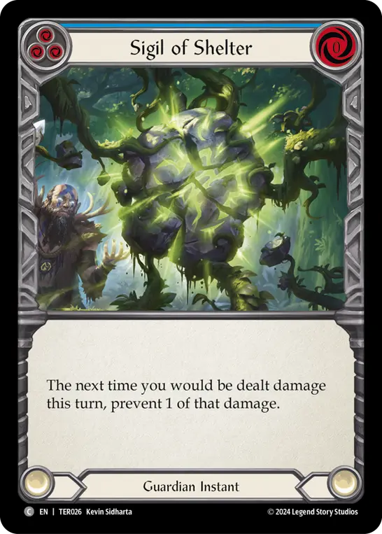 Sigil of Shelter card image, pitch 3