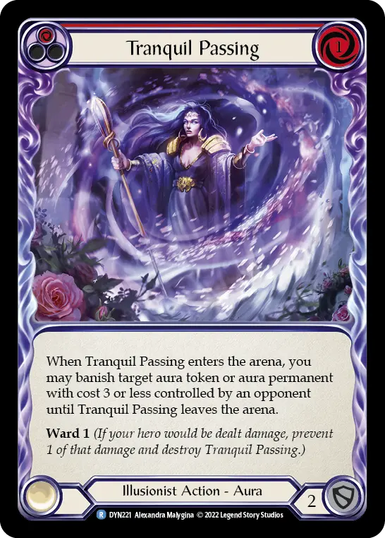 Tranquil Passing card image, pitch 1