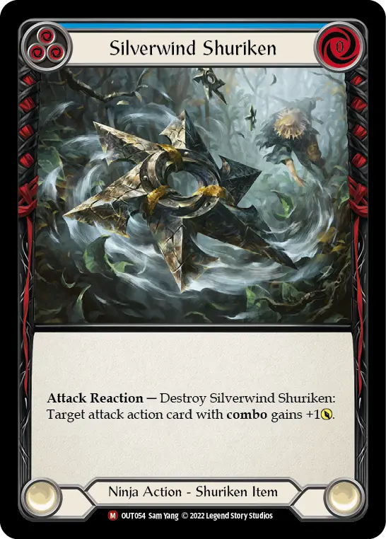 Silverwind Shuriken card image, pitch 3