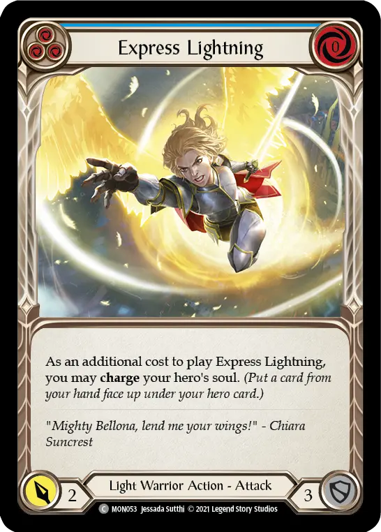 Express Lightning card image, pitch 3