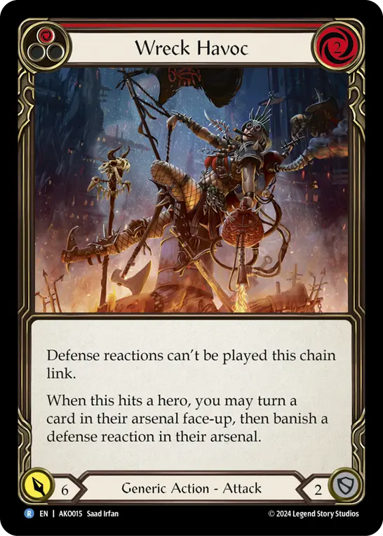 Wreck Havoc card image, pitch 1