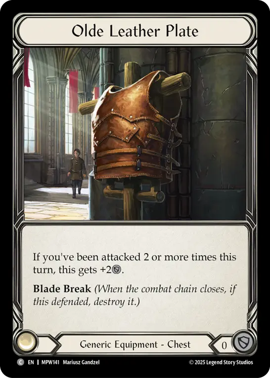 Olde Leather Plate card image