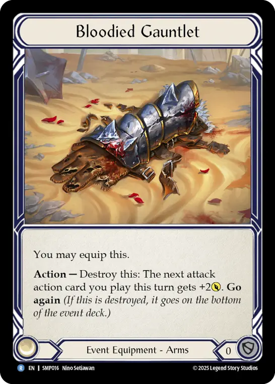 Bloodied Gauntlet card image