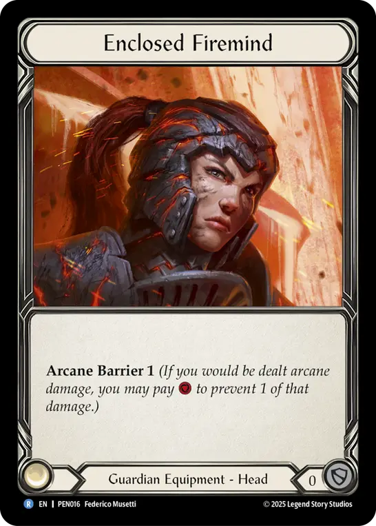Enclosed Firemind card image