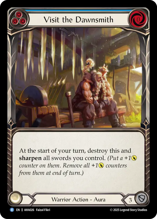 Visit the Dawnsmith card image, pitch 3