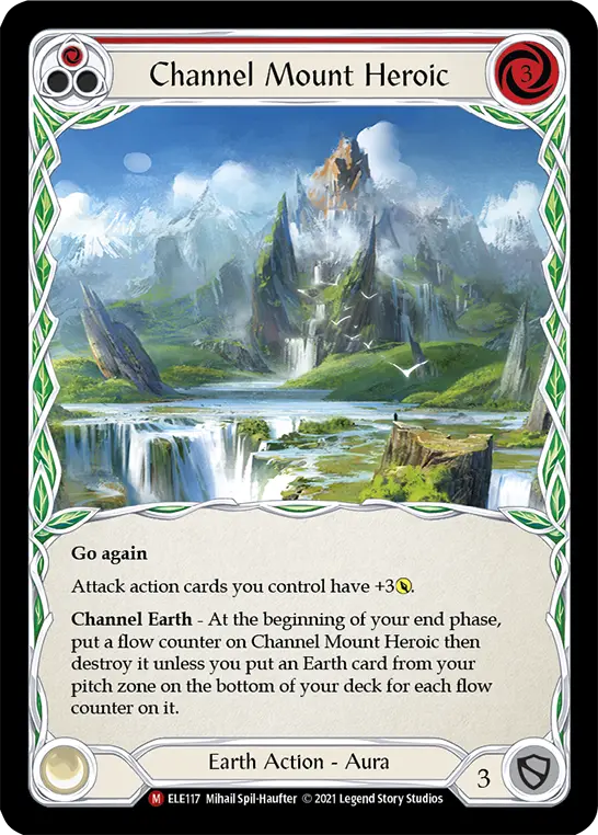 Channel Mount Heroic card image, pitch 1