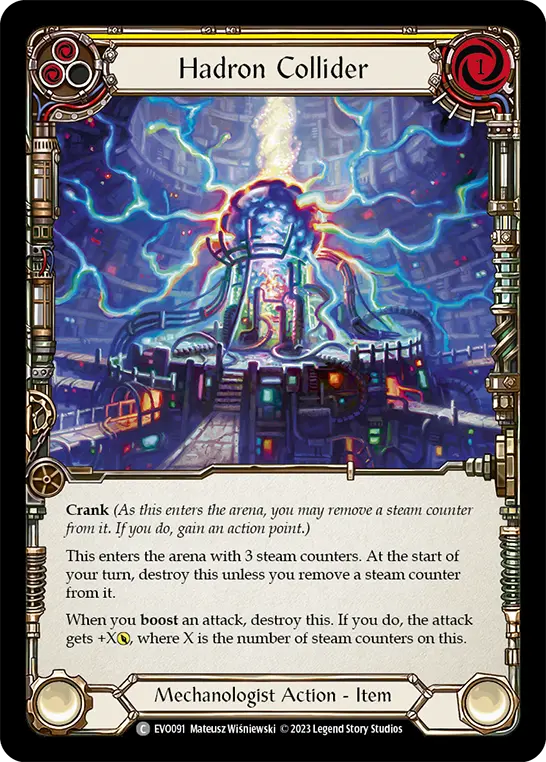 Hadron Collider card image, pitch 2