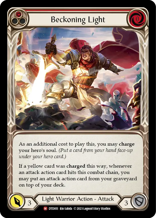 Beckoning Light card image, pitch 1