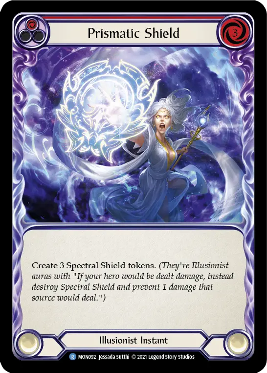 Prismatic Shield card image, pitch 1