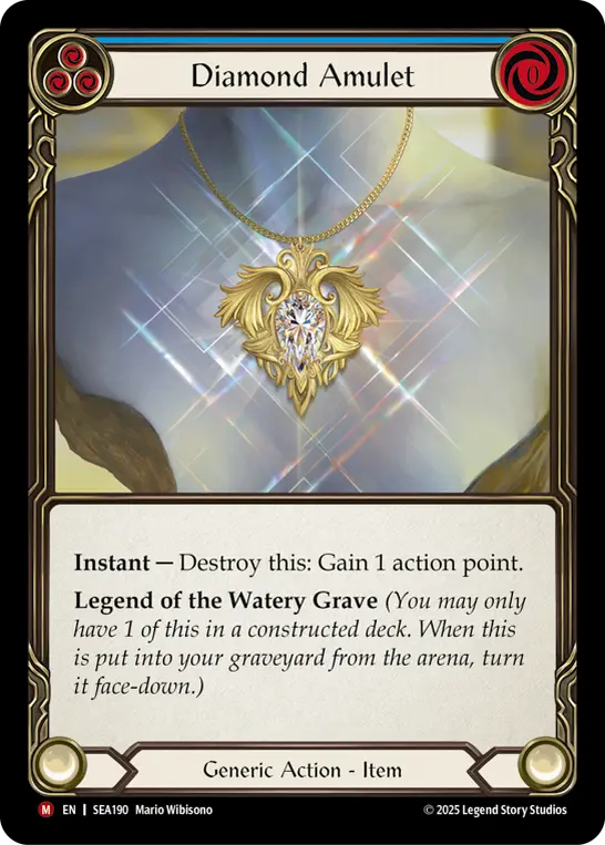 Diamond Amulet card image, pitch 3